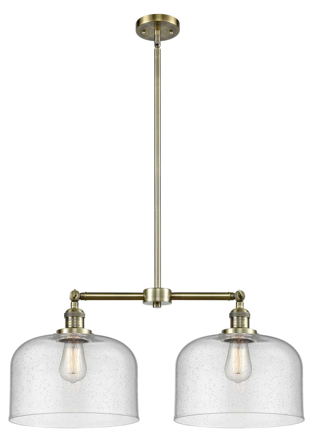 2 Light Vintage Dimmable Led Chandelier by Innovations Lighting