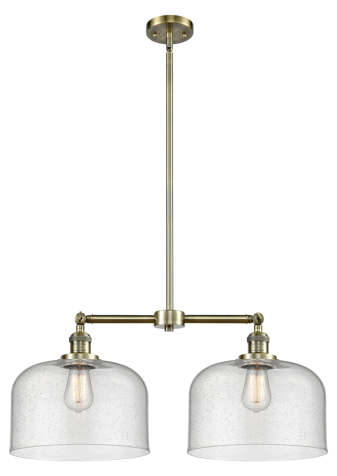 2 Light Vintage Dimmable Led Chandelier by Innovations Lighting