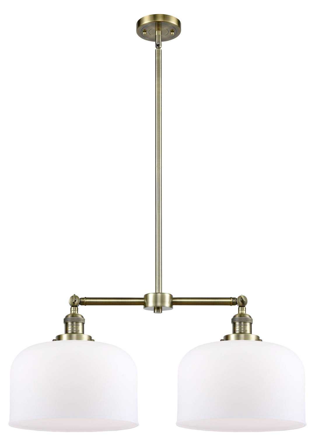 2 Light Vintage Dimmable Led Chandelier by Innovations Lighting