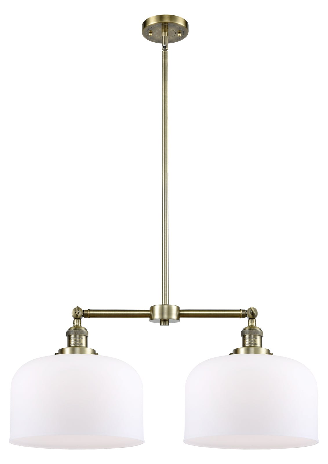 2 Light Vintage Dimmable Led Chandelier by Innovations Lighting