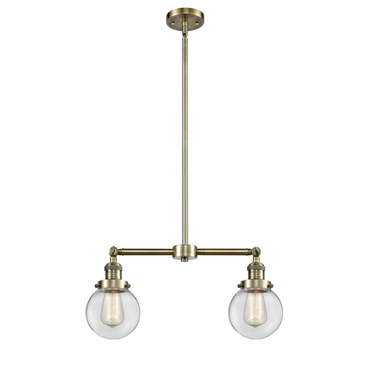 2 Light Chandelier by Innovations Lighting