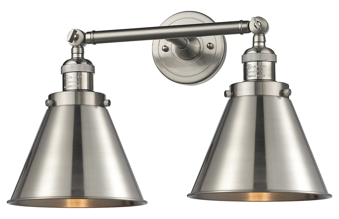 2 Light Vintage Dimmable Led Bathroom Fixture by Innovations Lighting