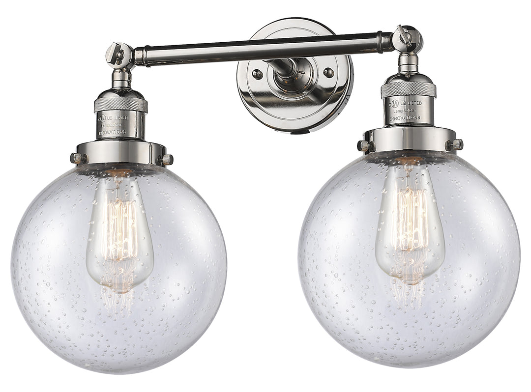 2 Light Vintage Dimmable Led Bathroom Fixture by Innovations Lighting
