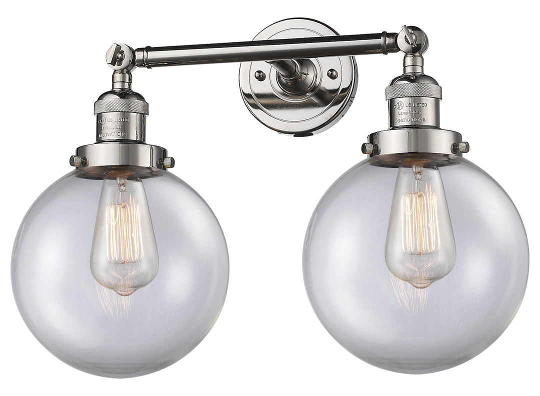 2 Light Vintage Dimmable Led Bathroom Fixture by Innovations Lighting