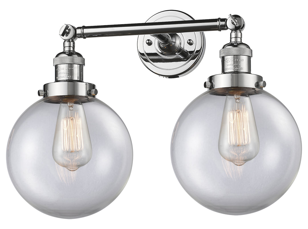 2 Light Vintage Dimmable Led Bathroom Fixture by Innovations Lighting