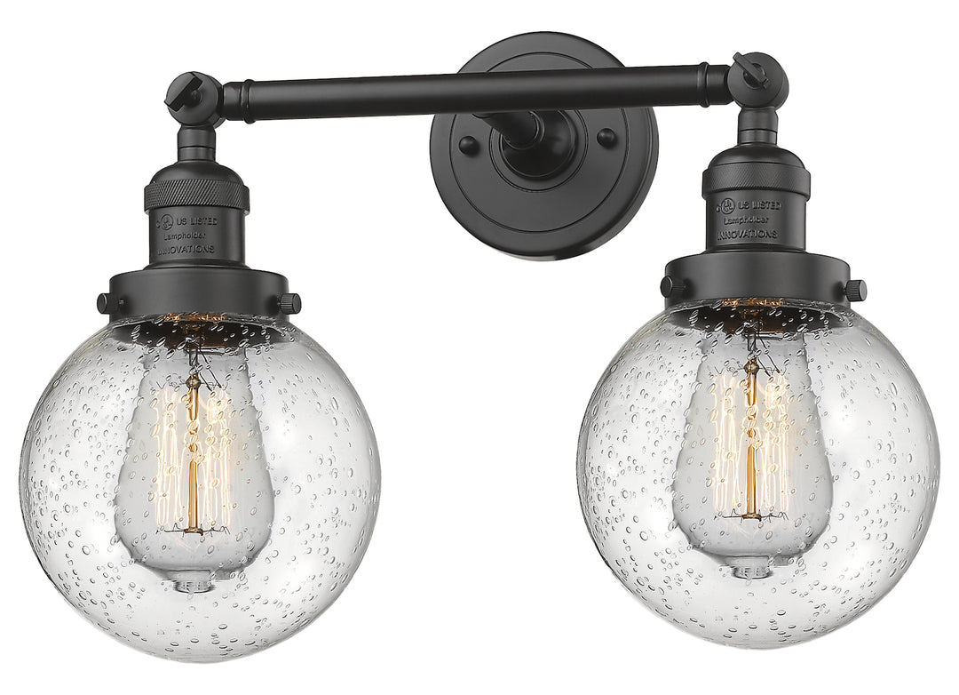 2 Light Vintage Dimmable Led Bathroom Fixture by Innovations Lighting