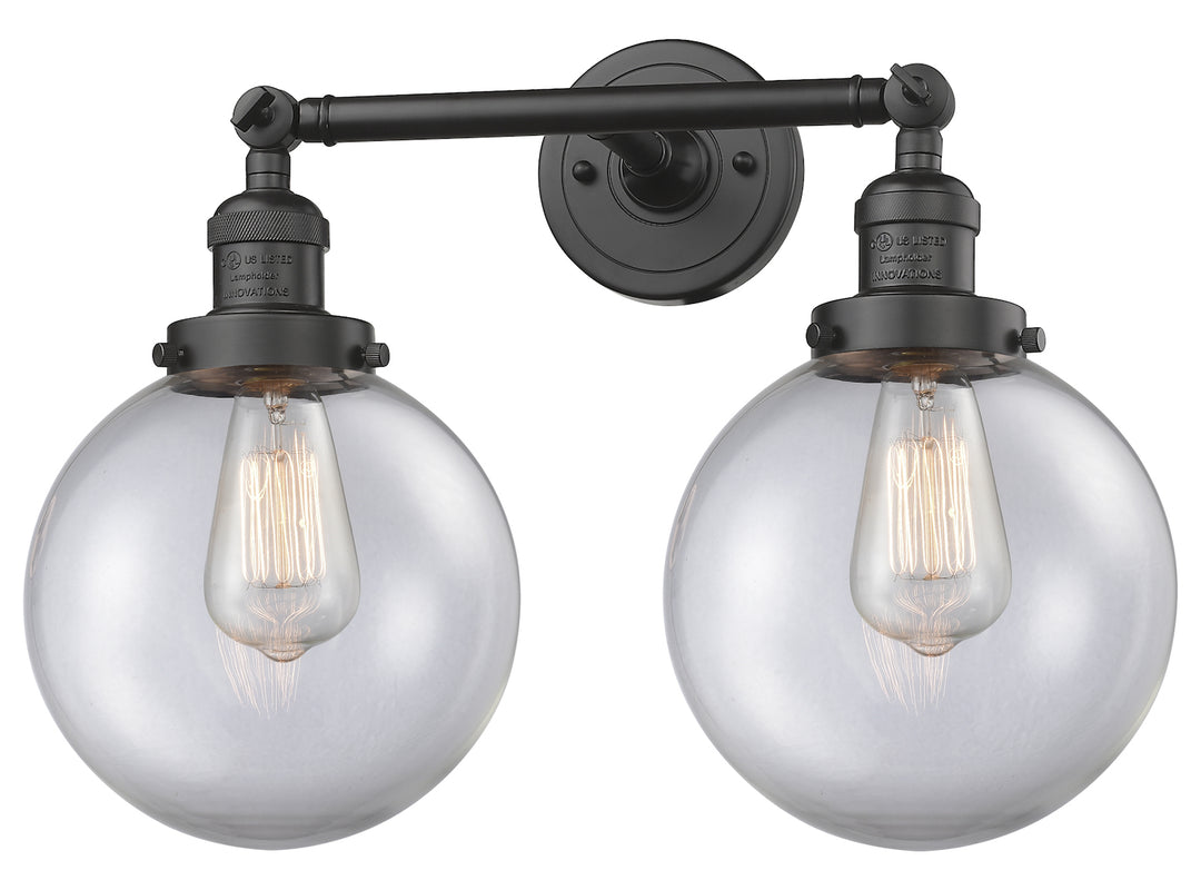 2 Light Vintage Dimmable Led Bathroom Fixture by Innovations Lighting