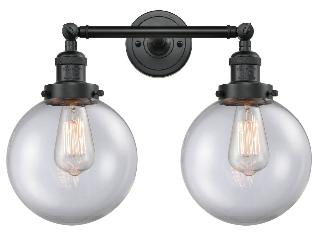 2 Light Vintage Dimmable Led Bathroom Fixture by Innovations Lighting
