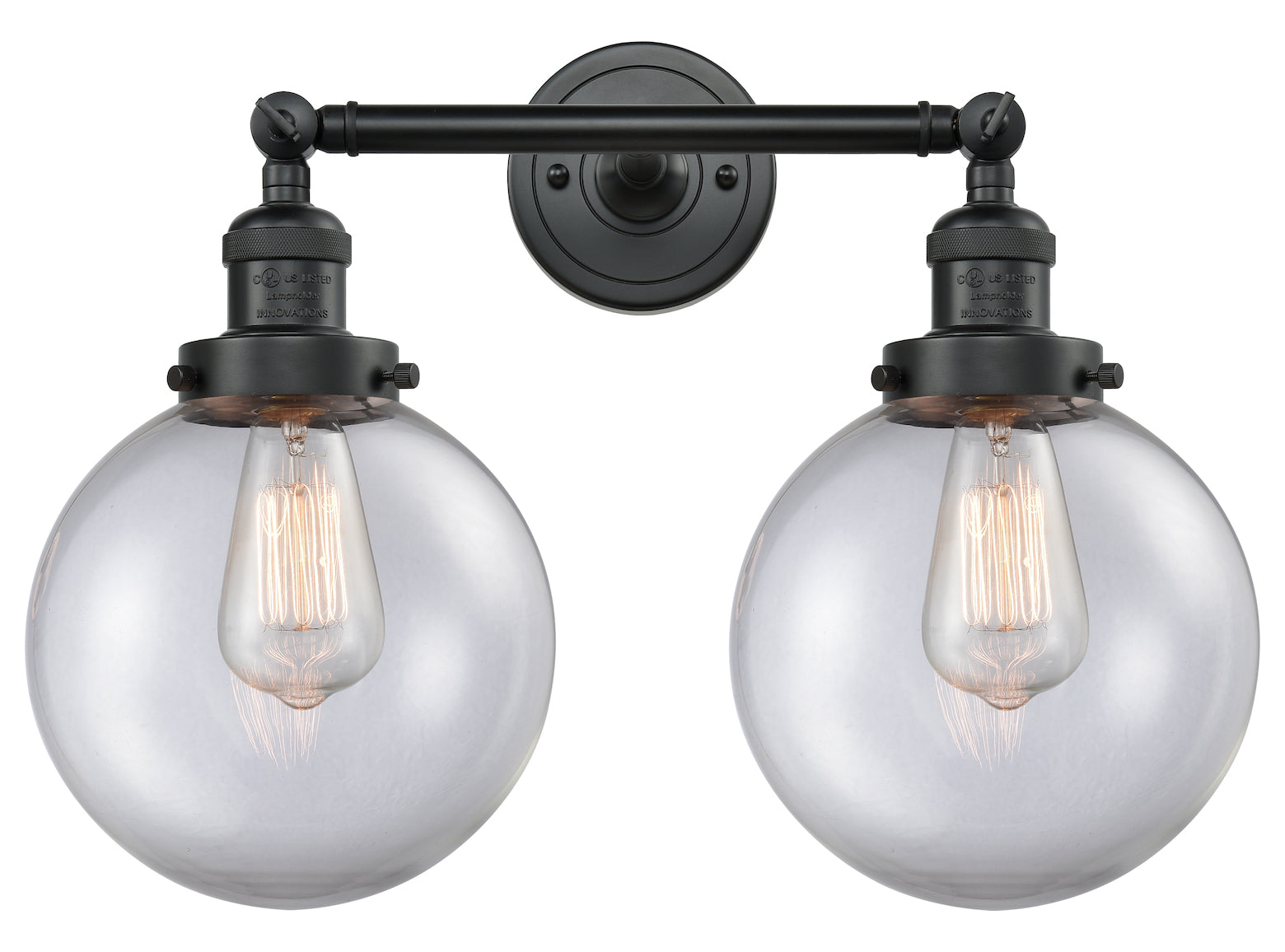 2 Light Vintage Dimmable Led Bathroom Fixture by Innovations Lighting