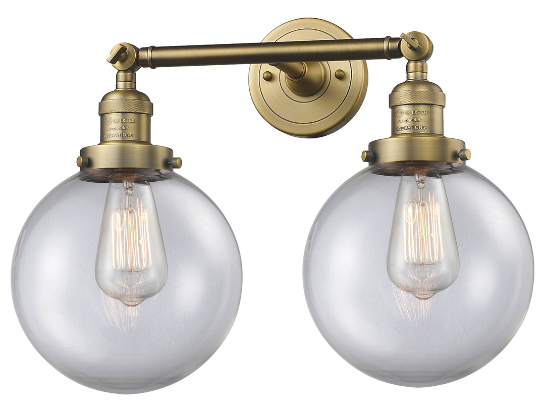 2 Light Vintage Dimmable Led Bathroom Fixture by Innovations Lighting
