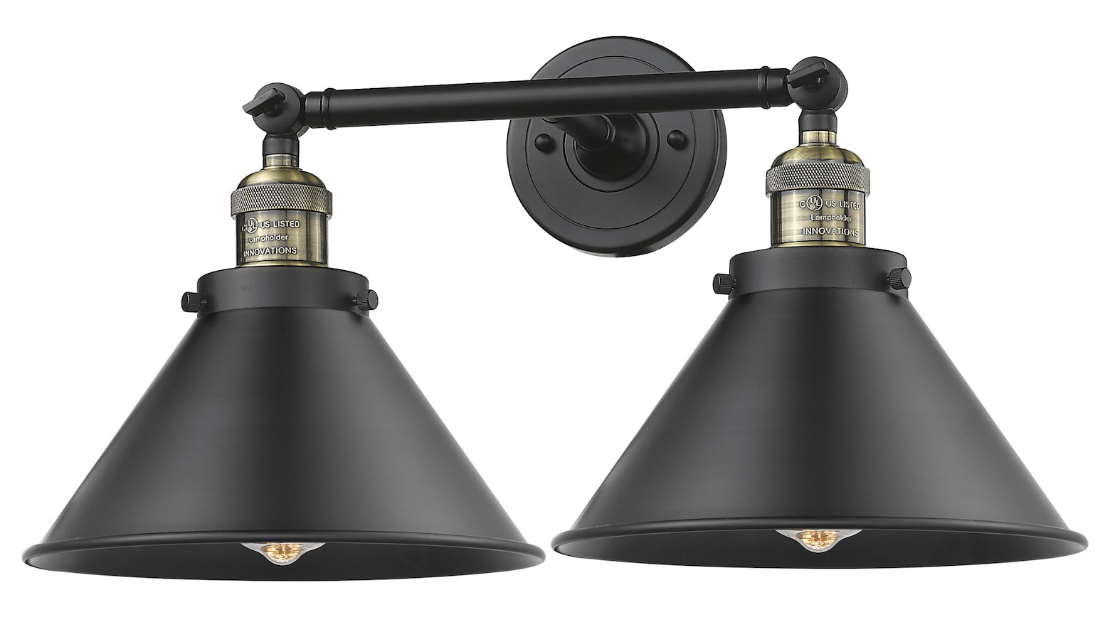 2 Light Vintage Dimmable Led Bathroom Fixture by Innovations Lighting