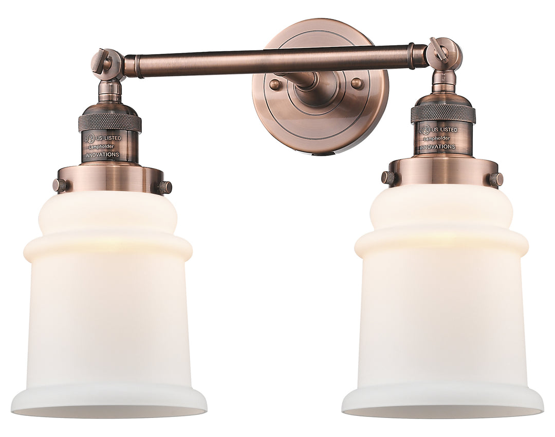 2 Light Vintage Dimmable Led Bathroom Fixture by Innovations Lighting