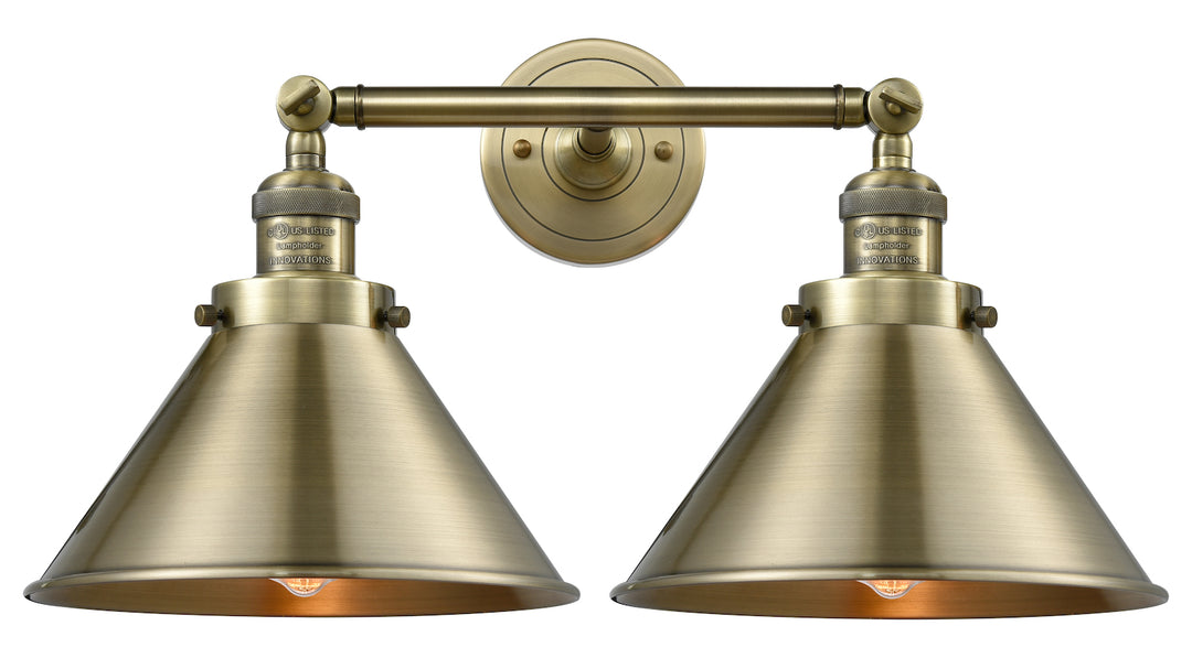 2 Light Vintage Dimmable Led Bathroom Fixture by Innovations Lighting