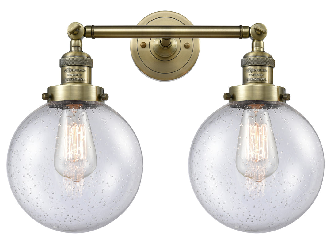2 Light Vintage Dimmable Led Bathroom Fixture by Innovations Lighting