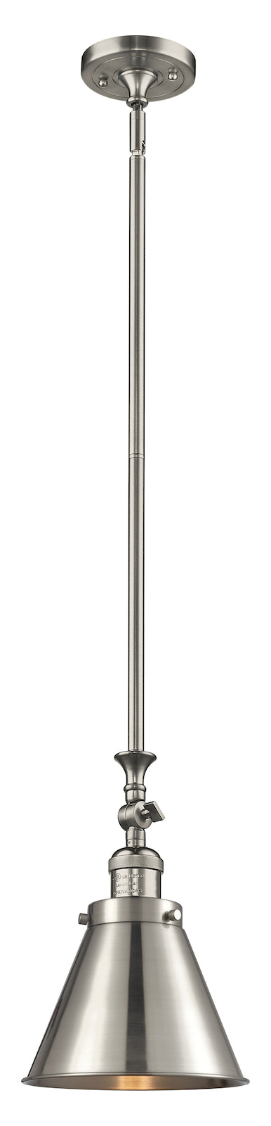 1 Light Vintage Dimmable Led Mini Pendant by Innovations Lighting