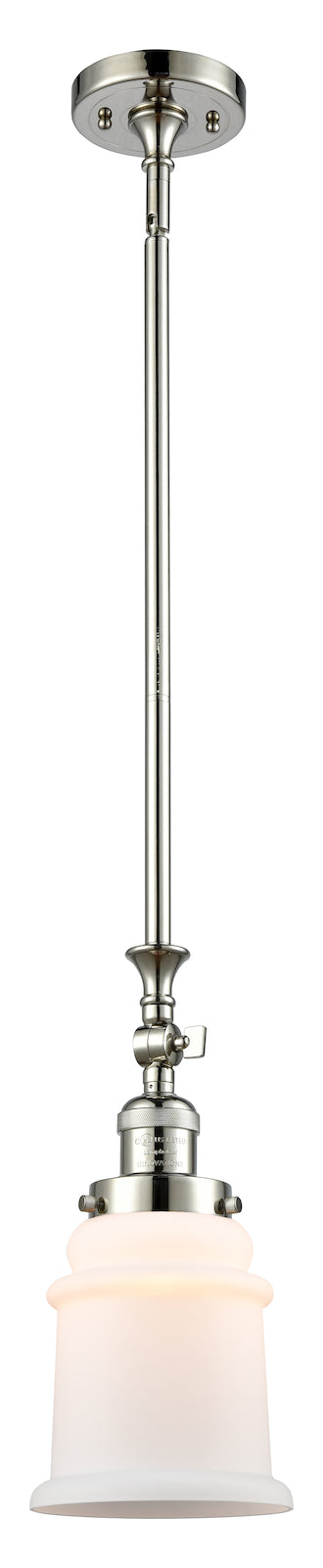 1 Light Vintage Dimmable Led Mini Pendant by Innovations Lighting
