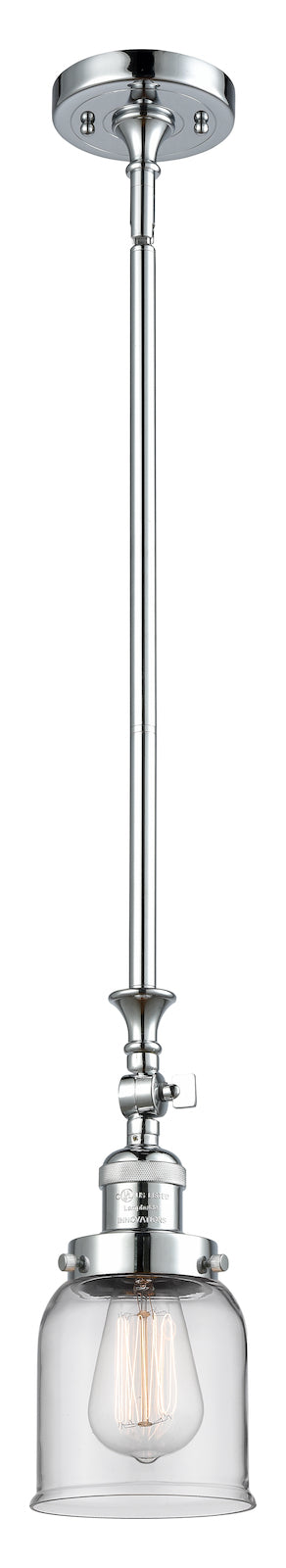 1 Light Vintage Dimmable Led Mini Pendant by Innovations Lighting