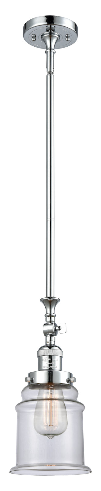 1 Light Vintage Dimmable Led Mini Pendant by Innovations Lighting