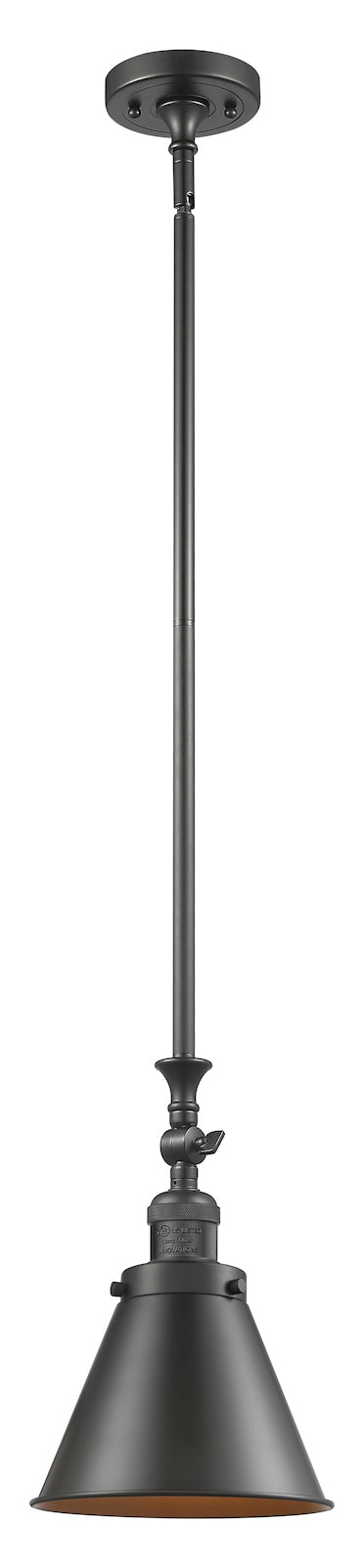 1 Light Vintage Dimmable Led Mini Pendant by Innovations Lighting