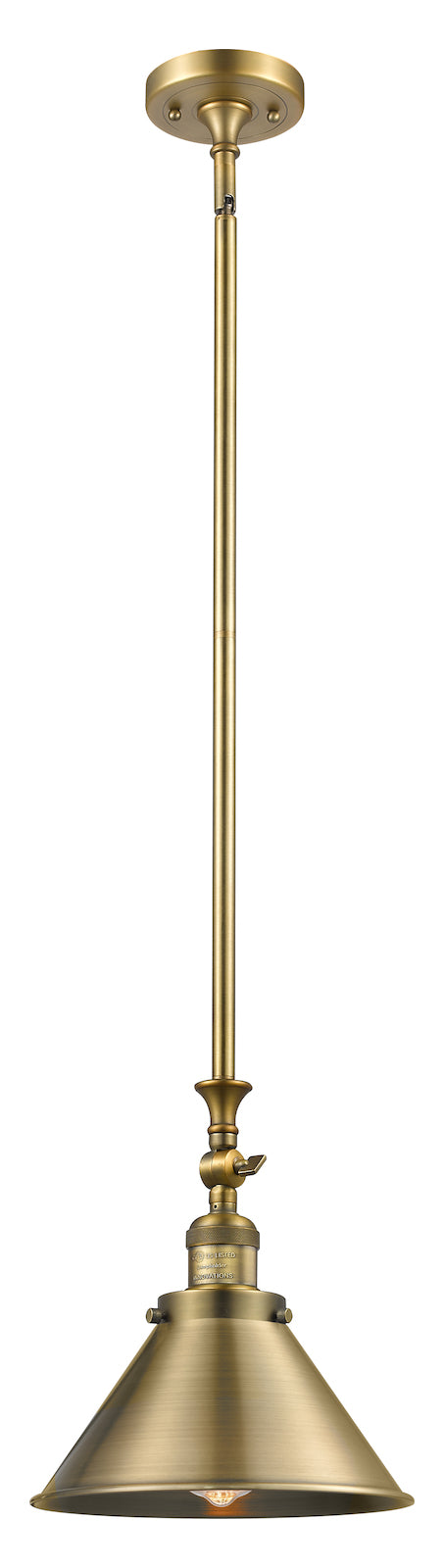 1 Light Vintage Dimmable Led Mini Pendant by Innovations Lighting