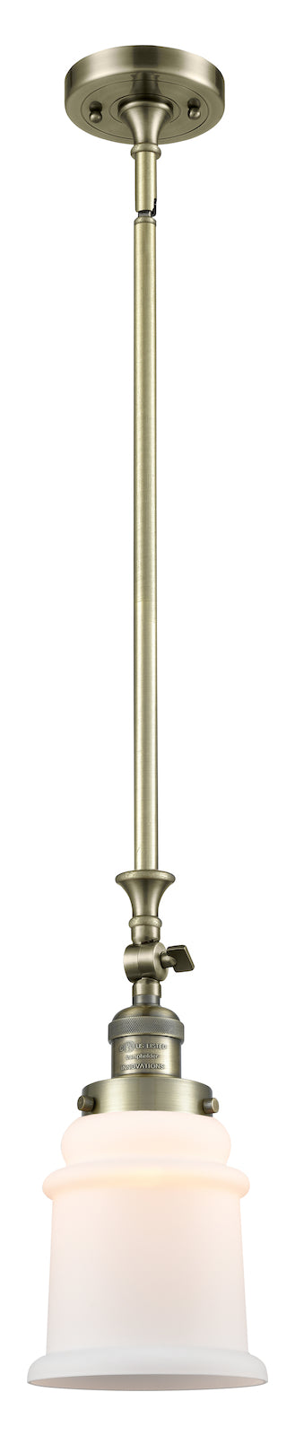 1 Light Vintage Dimmable Led Mini Pendant by Innovations Lighting