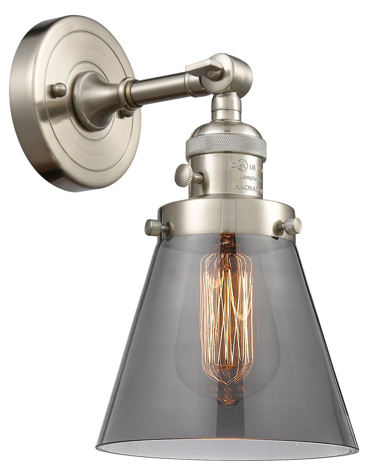 1 Light Sconce With A inHigh-Low-Offin Switch. by Innovations Lighting