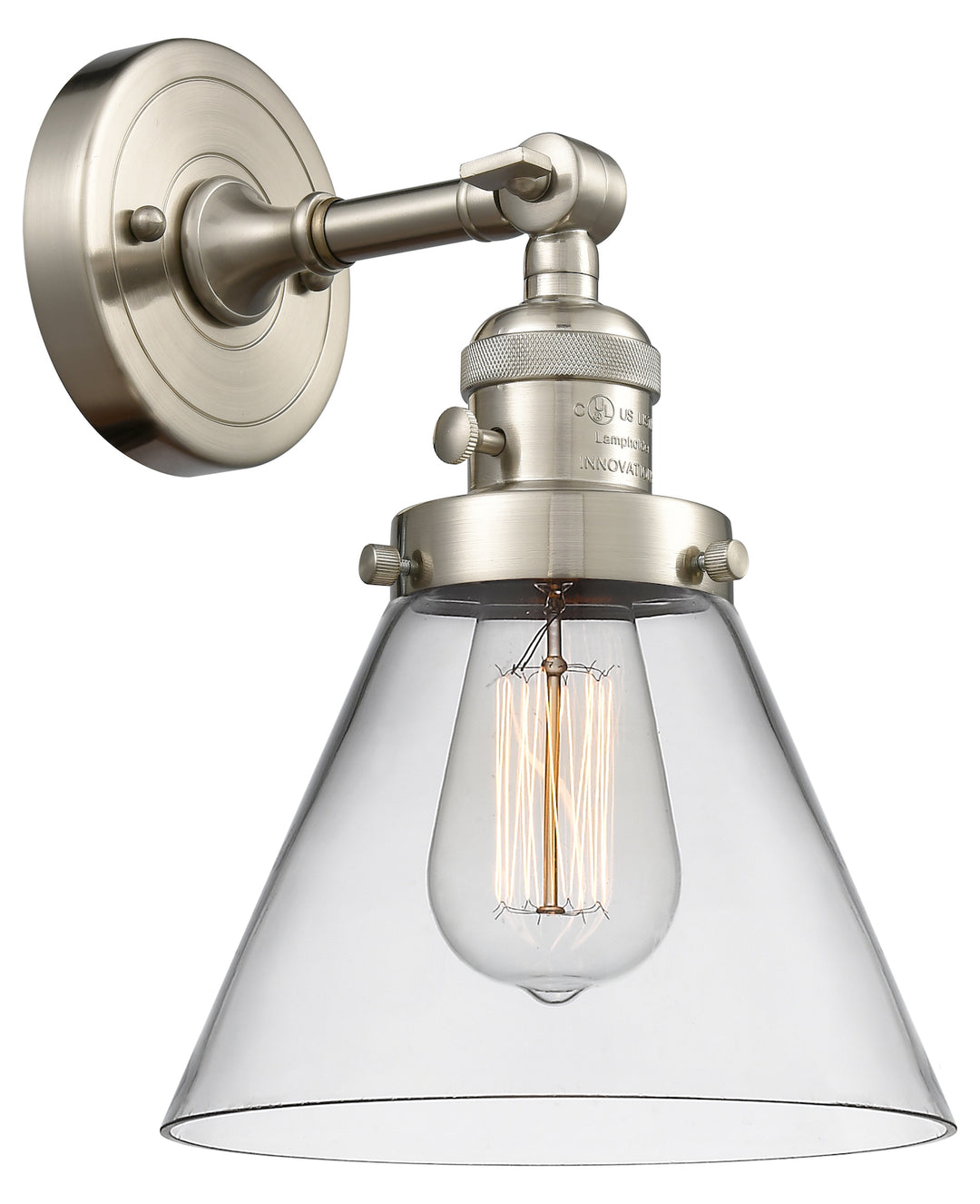 1 Light Sconce With A inHigh-Low-Offin Switch. by Innovations Lighting