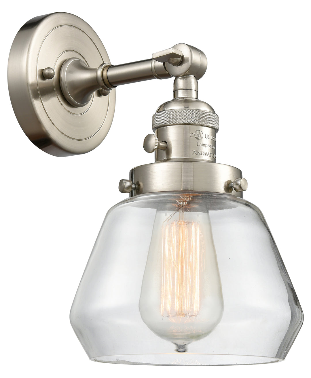 1 Light Vintage Dimmable Led Sconce With A inHigh-Low-Offin Switch. by Innovations Lighting