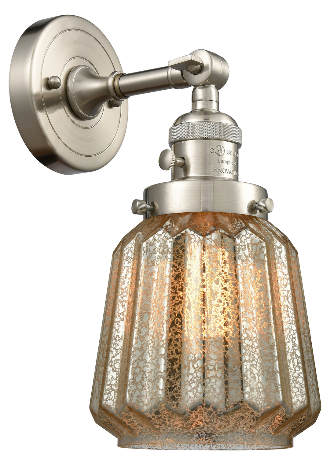 1 Light Sconce With A inHigh-Low-Offin Switch. by Innovations Lighting