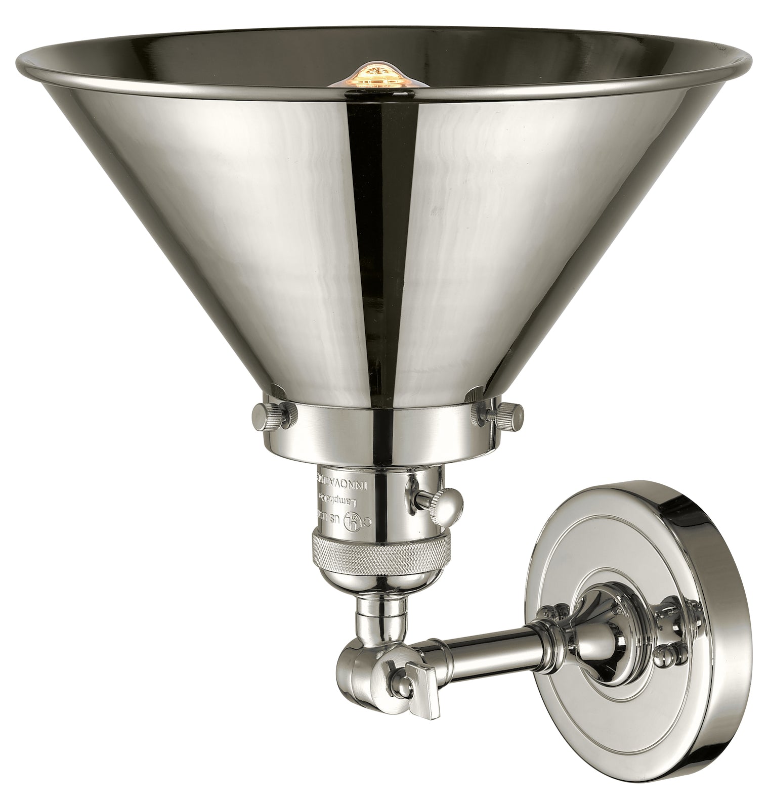 1 Light Vintage Dimmable Led Sconce With A inHigh-Low-Offin Switch.