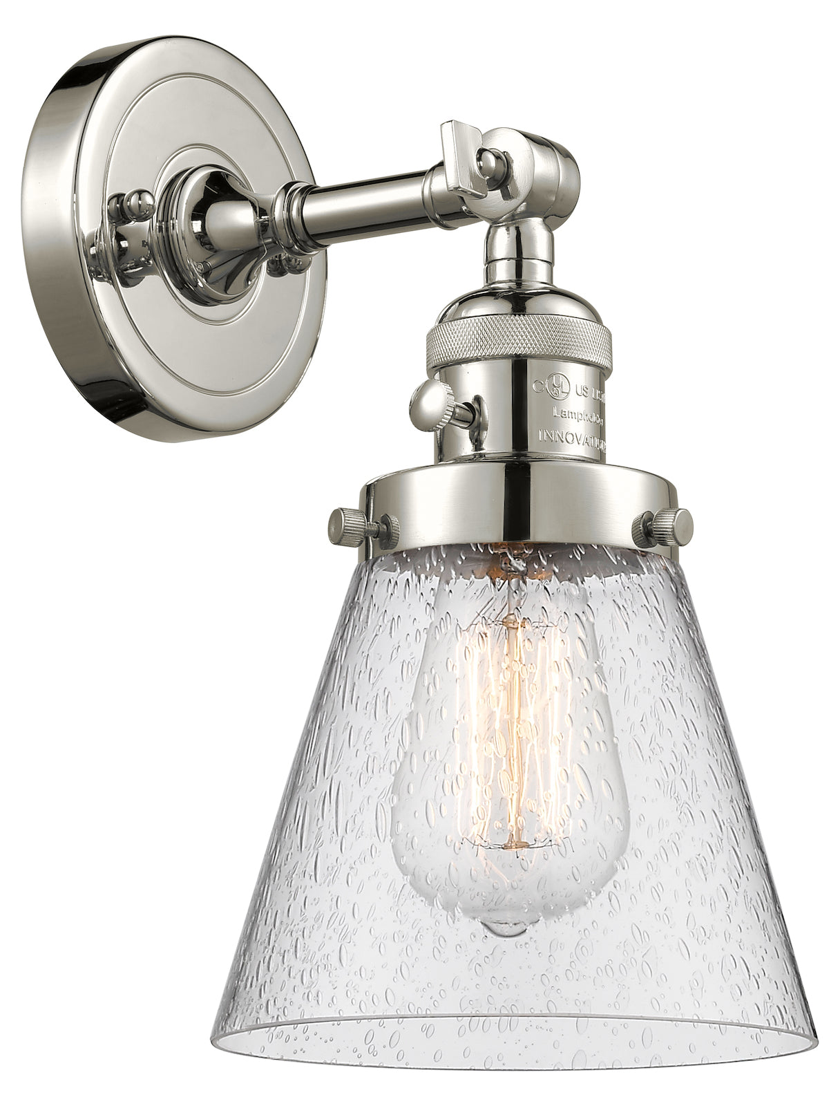 1 Light Sconce With A inHigh-Low-Offin Switch. by Innovations Lighting