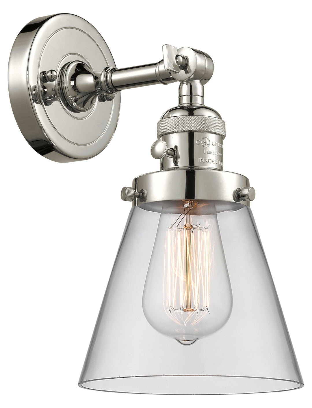 1 Light Sconce With A inHigh-Low-Offin Switch. by Innovations Lighting