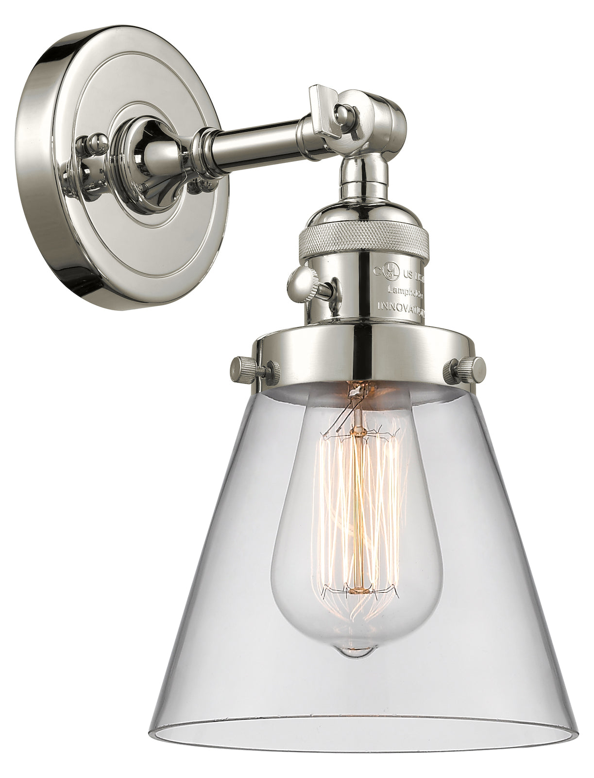 1 Light Sconce With A inHigh-Low-Offin Switch. by Innovations Lighting