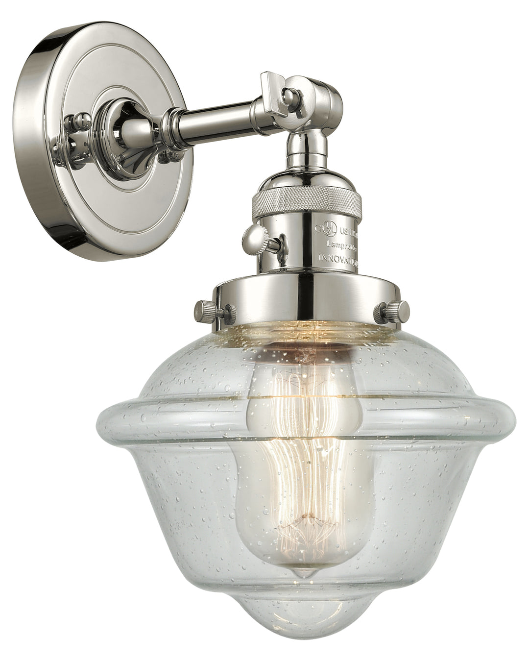 1 Light Vintage Dimmable Led Sconce With A inHigh-Low-Offin Switch. by Innovations Lighting