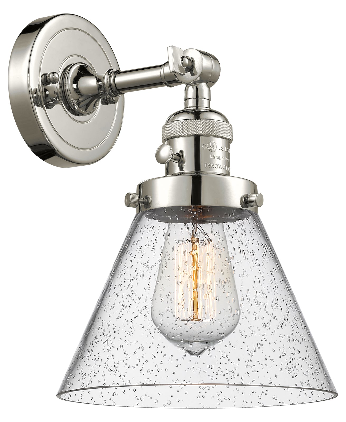 1 Light Sconce With A inHigh-Low-Offin Switch. by Innovations Lighting