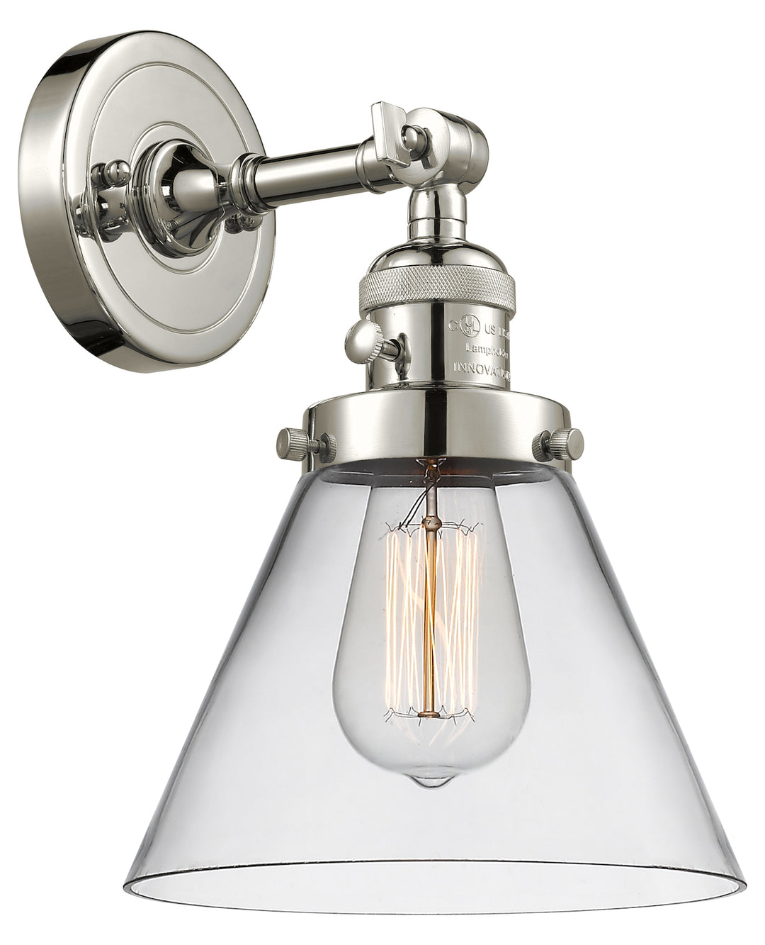 1 Light Sconce With A inHigh-Low-Offin Switch. by Innovations Lighting