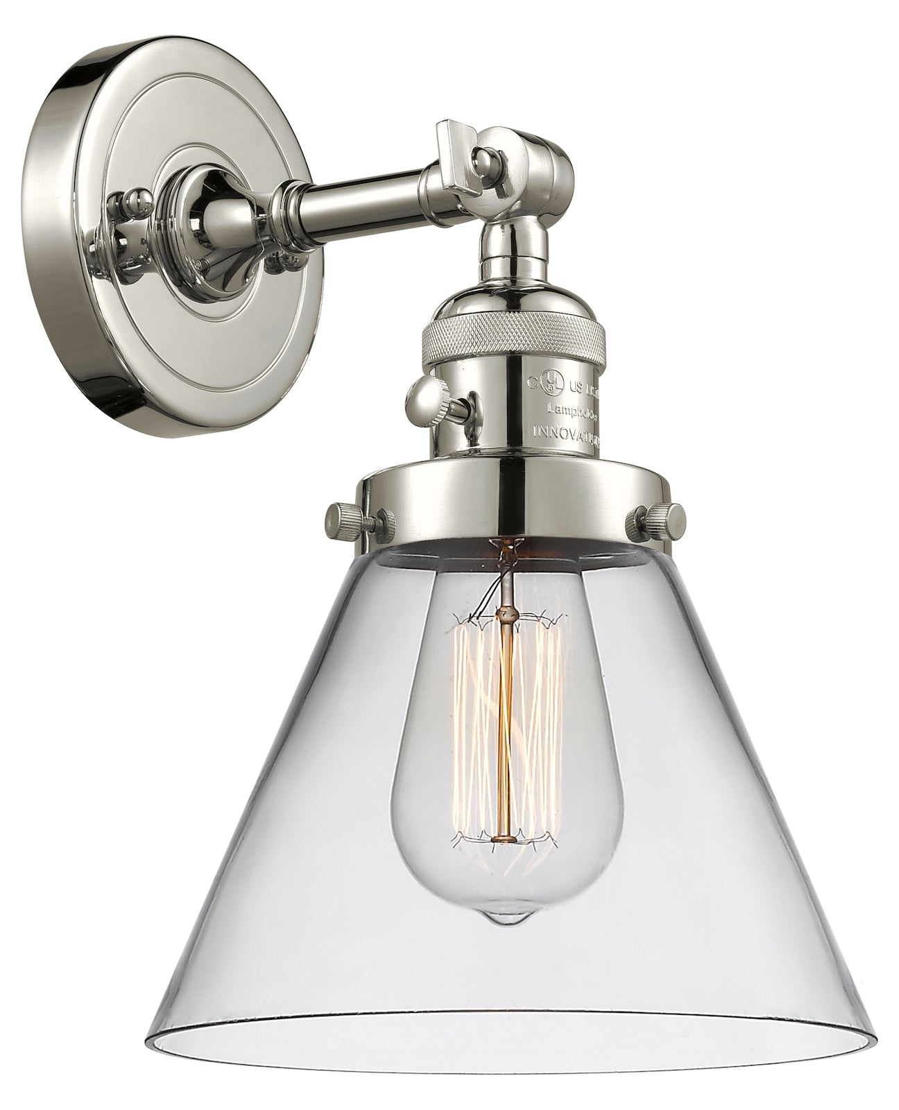 1 Light Sconce With A inHigh-Low-Offin Switch. by Innovations Lighting