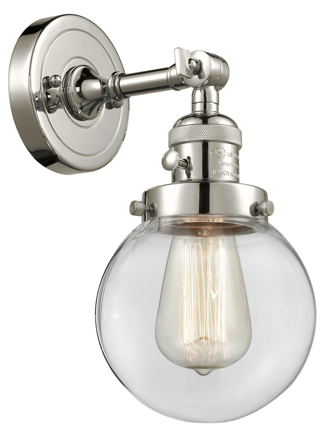 1 Light Sconce With A inHigh-Low-Offin Switch. by Innovations Lighting