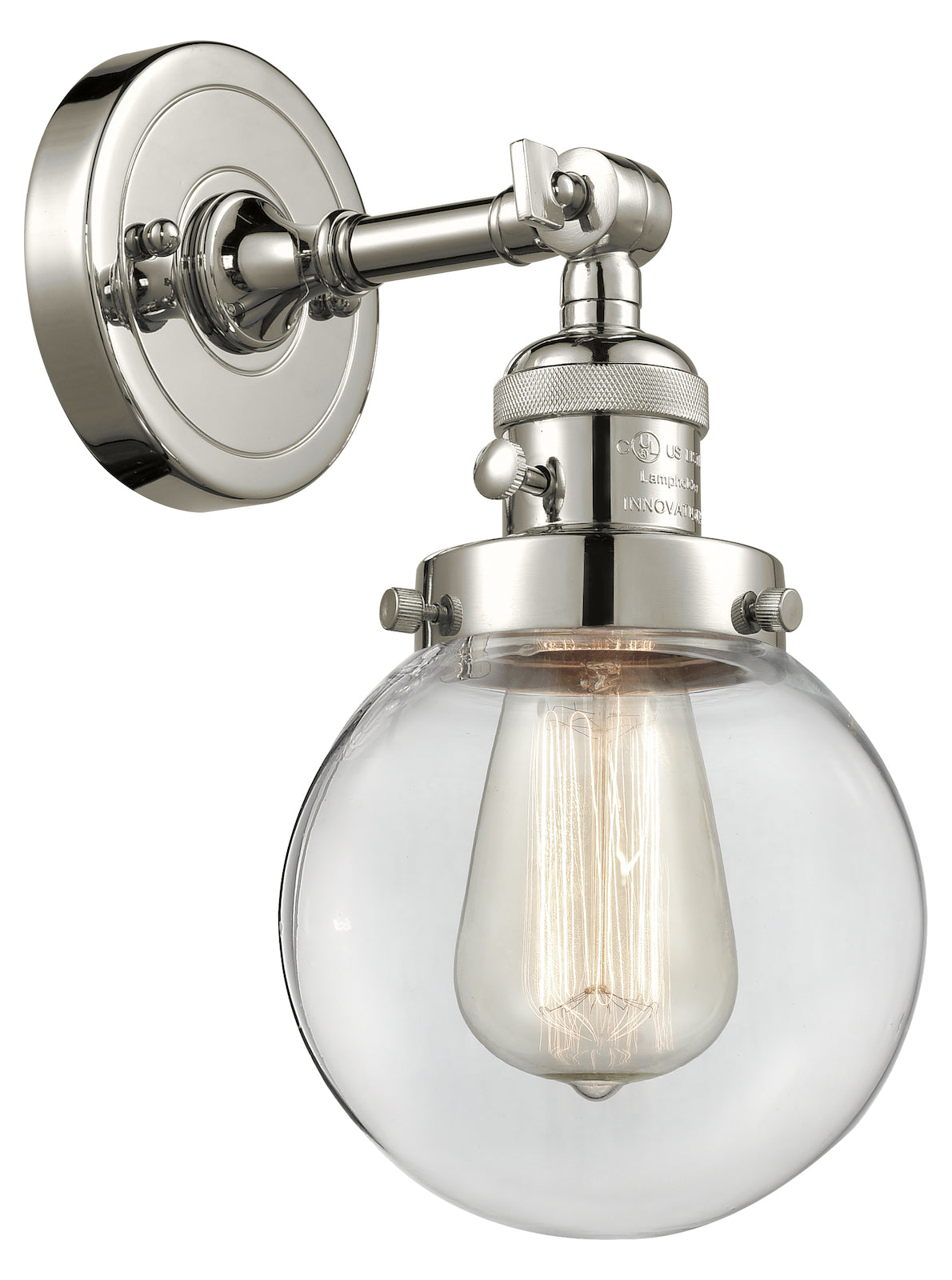 1 Light Sconce With A inHigh-Low-Offin Switch. by Innovations Lighting