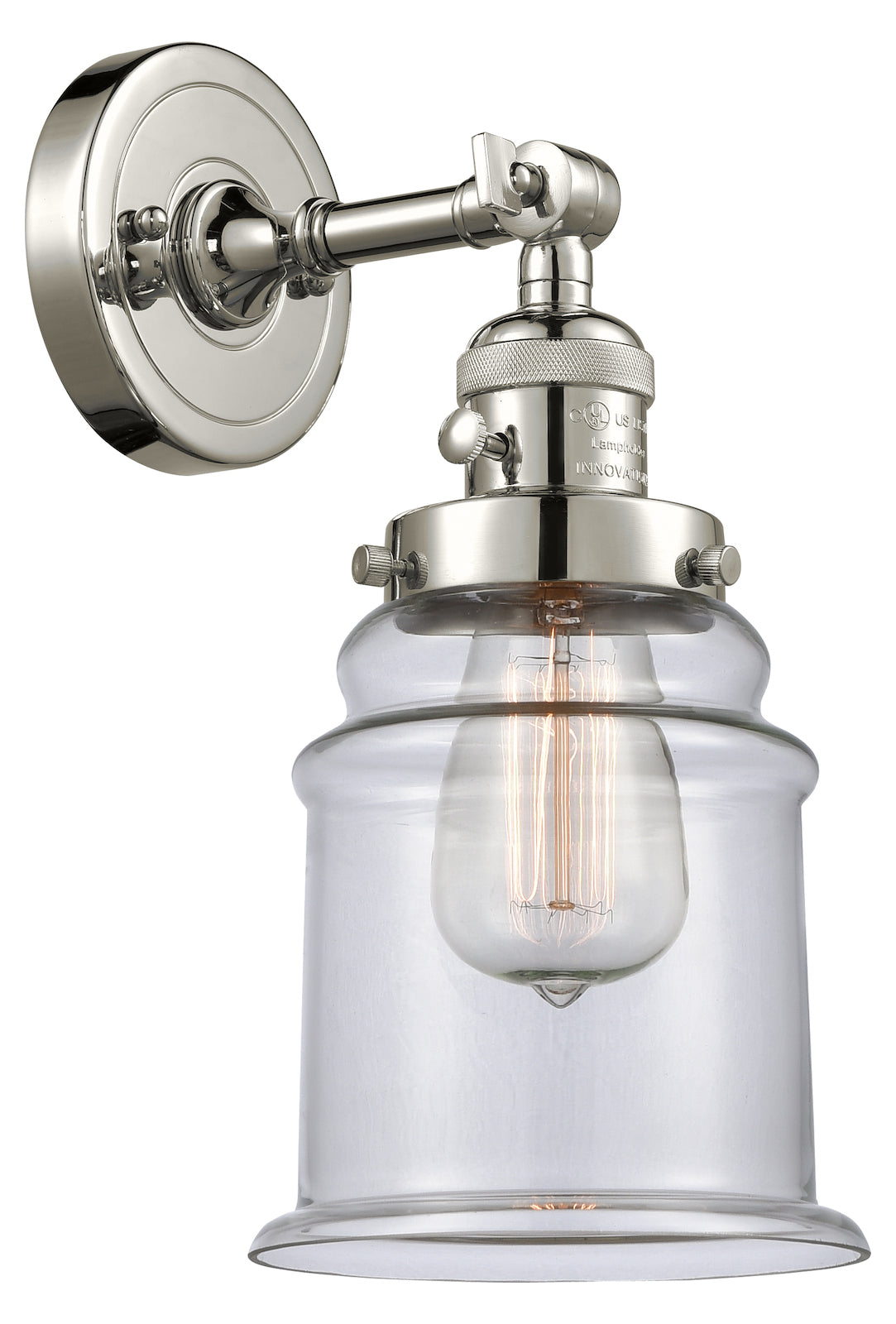 1 Light Sconce With A inHigh-Low-Offin Switch. by Innovations Lighting