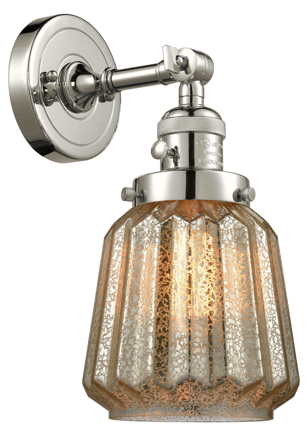 1 Light Sconce With A inHigh-Low-Offin Switch. by Innovations Lighting