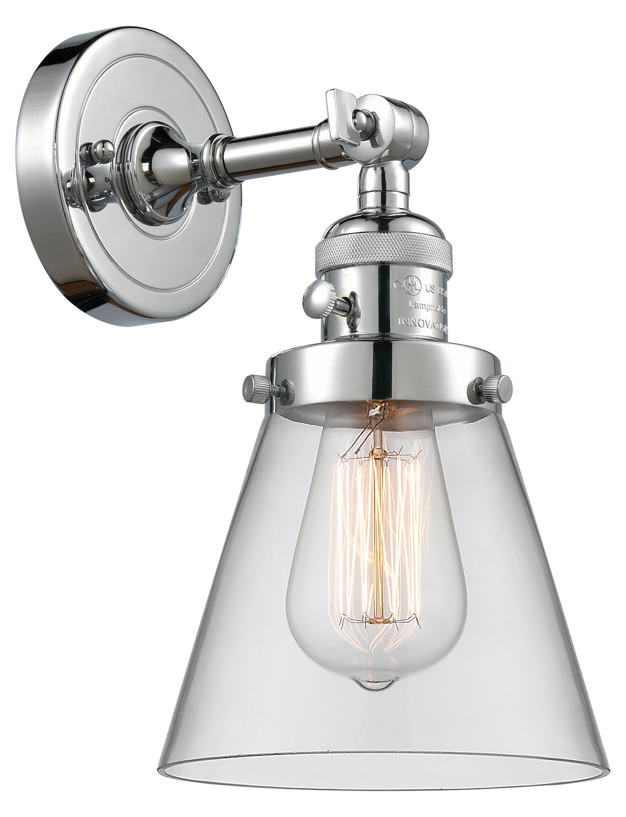 1 Light Sconce With A inHigh-Low-Offin Switch. by Innovations Lighting