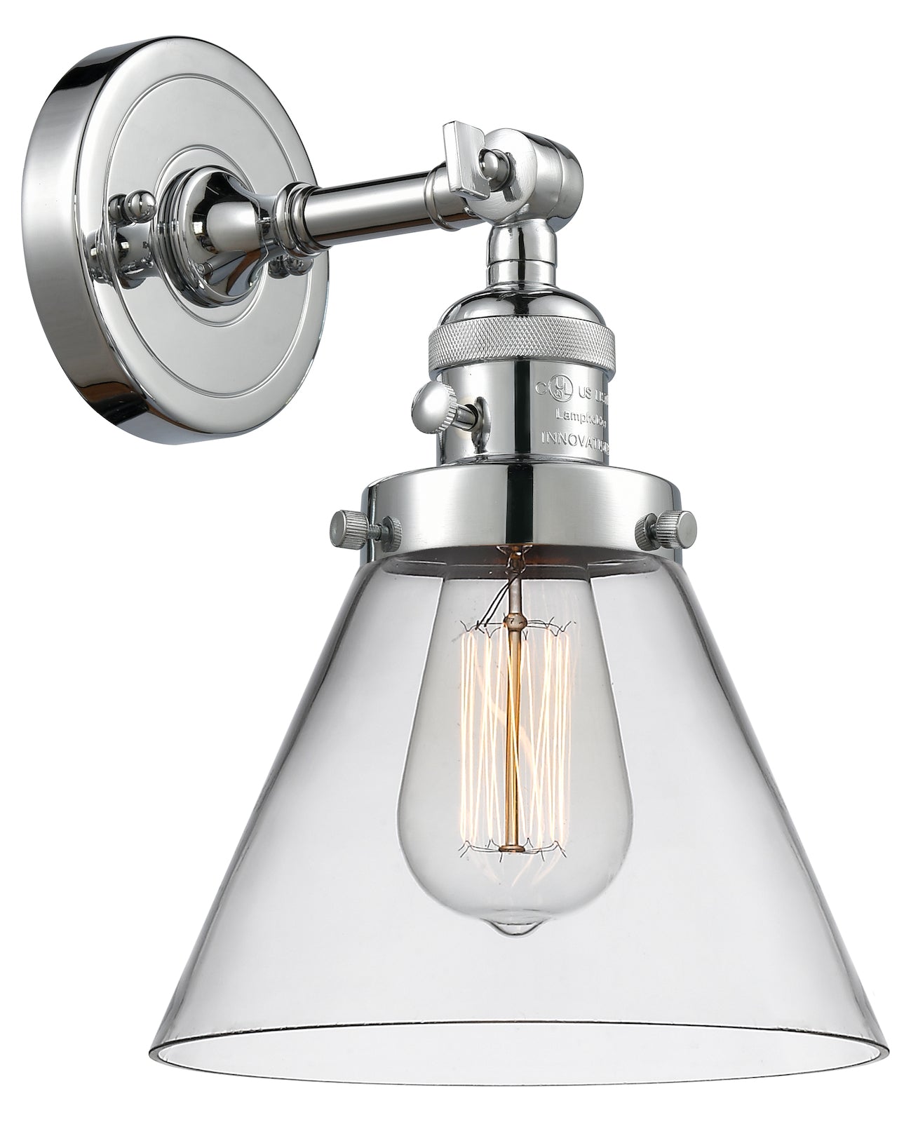1 Light Sconce With A inHigh-Low-Offin Switch. by Innovations Lighting