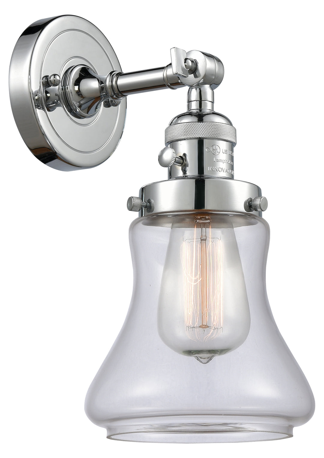 1 Light Sconce With A inHigh-Low-Offin Switch. by Innovations Lighting