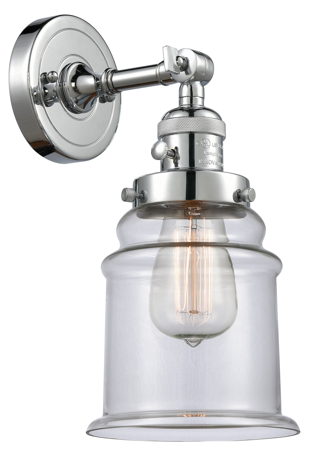 1 Light Sconce With A inHigh-Low-Offin Switch. by Innovations Lighting