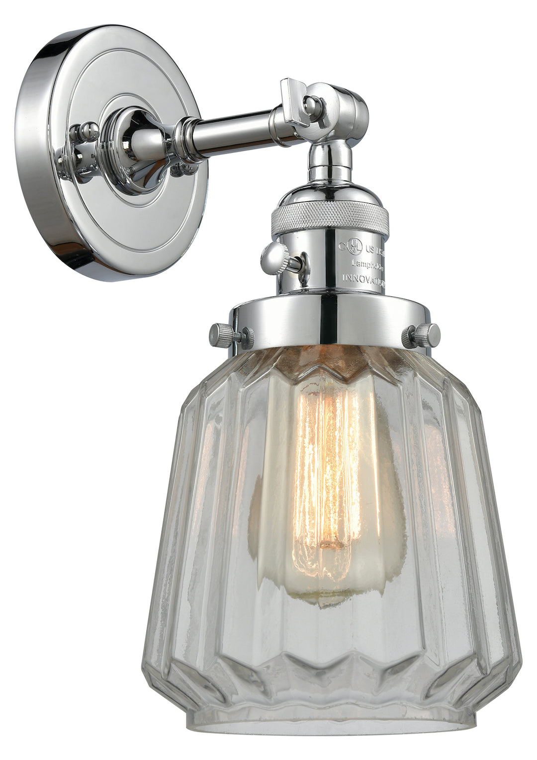 1 Light Sconce With A inHigh-Low-Offin Switch. by Innovations Lighting
