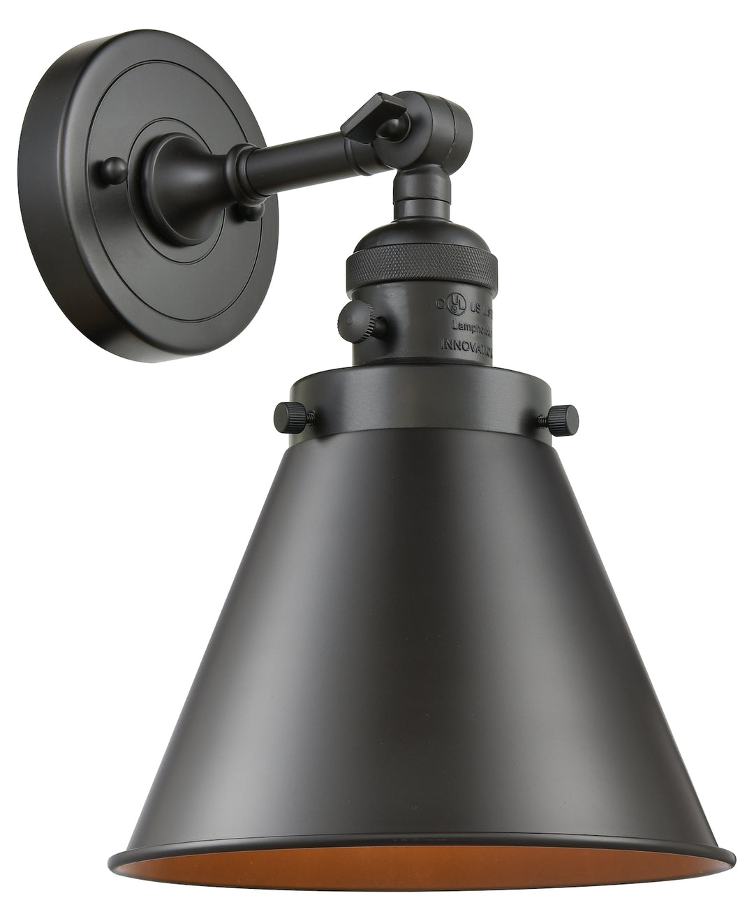 1 Light Sconce With A inHigh-Low-Offin Switch. by Innovations Lighting