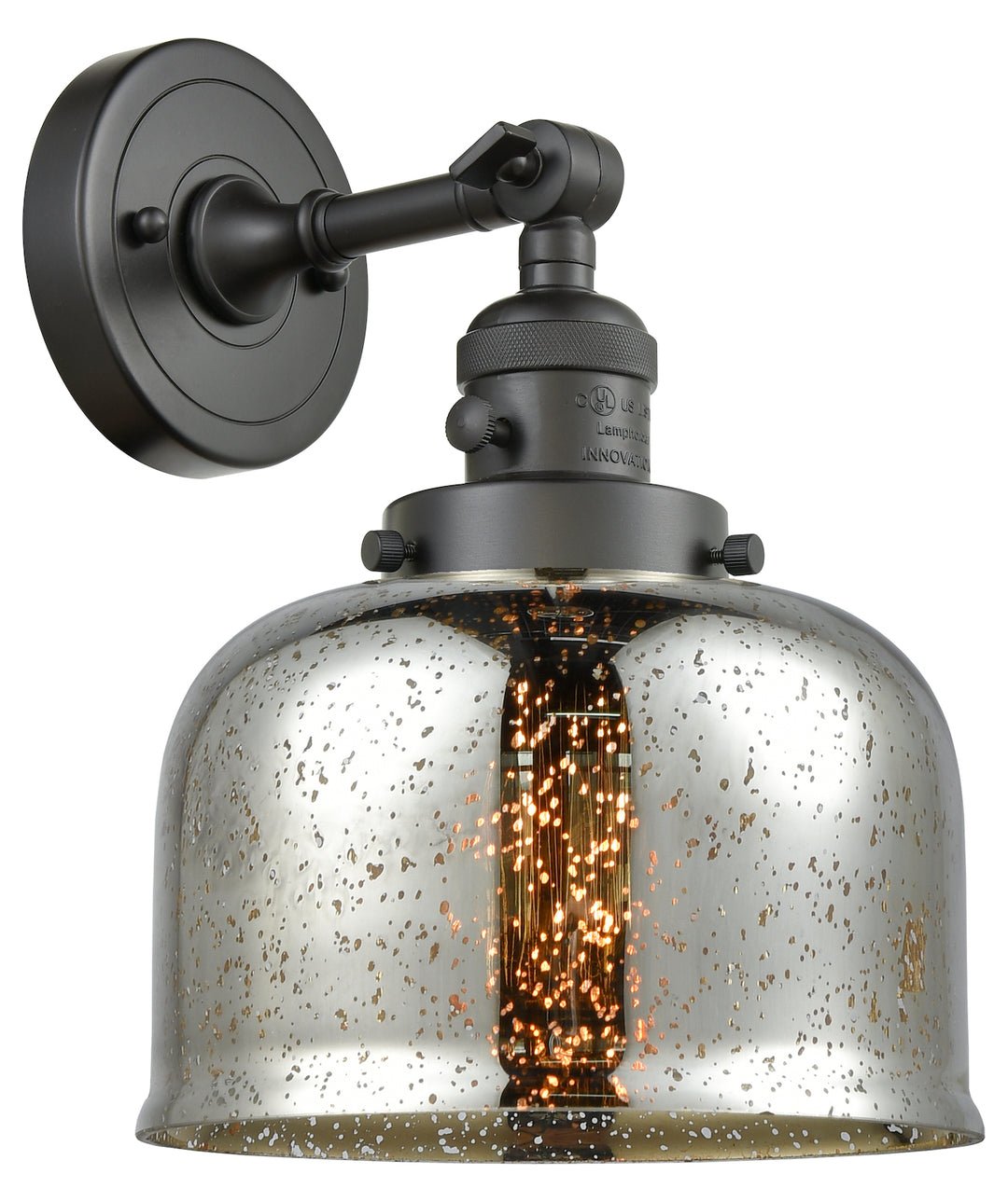 1 Light Sconce With A inHigh-Low-Offin Switch. by Innovations Lighting