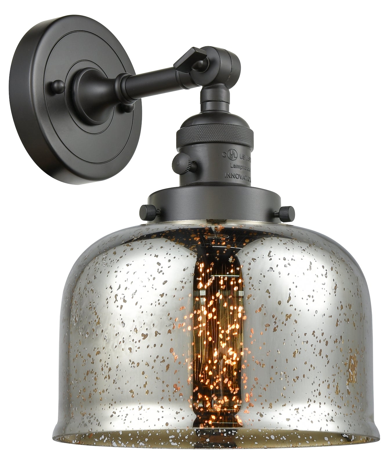 1 Light Sconce With A inHigh-Low-Offin Switch. by Innovations Lighting