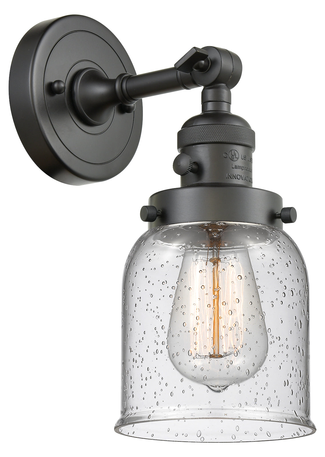 1 Light Sconce With A inHigh-Low-Offin Switch. by Innovations Lighting